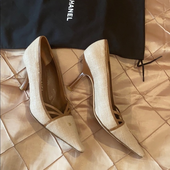 Chanel fabulous pump, tweed, mint condition, 36.5 - Picture 3 of 11